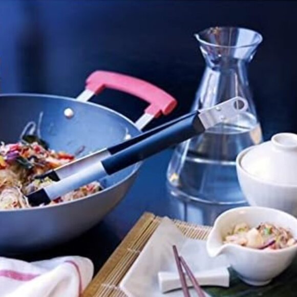 IKEA IDENTISK Nonstick Wok with Lid 32cm (13") Aluminum — New & Sealed - Picture 5 of 15